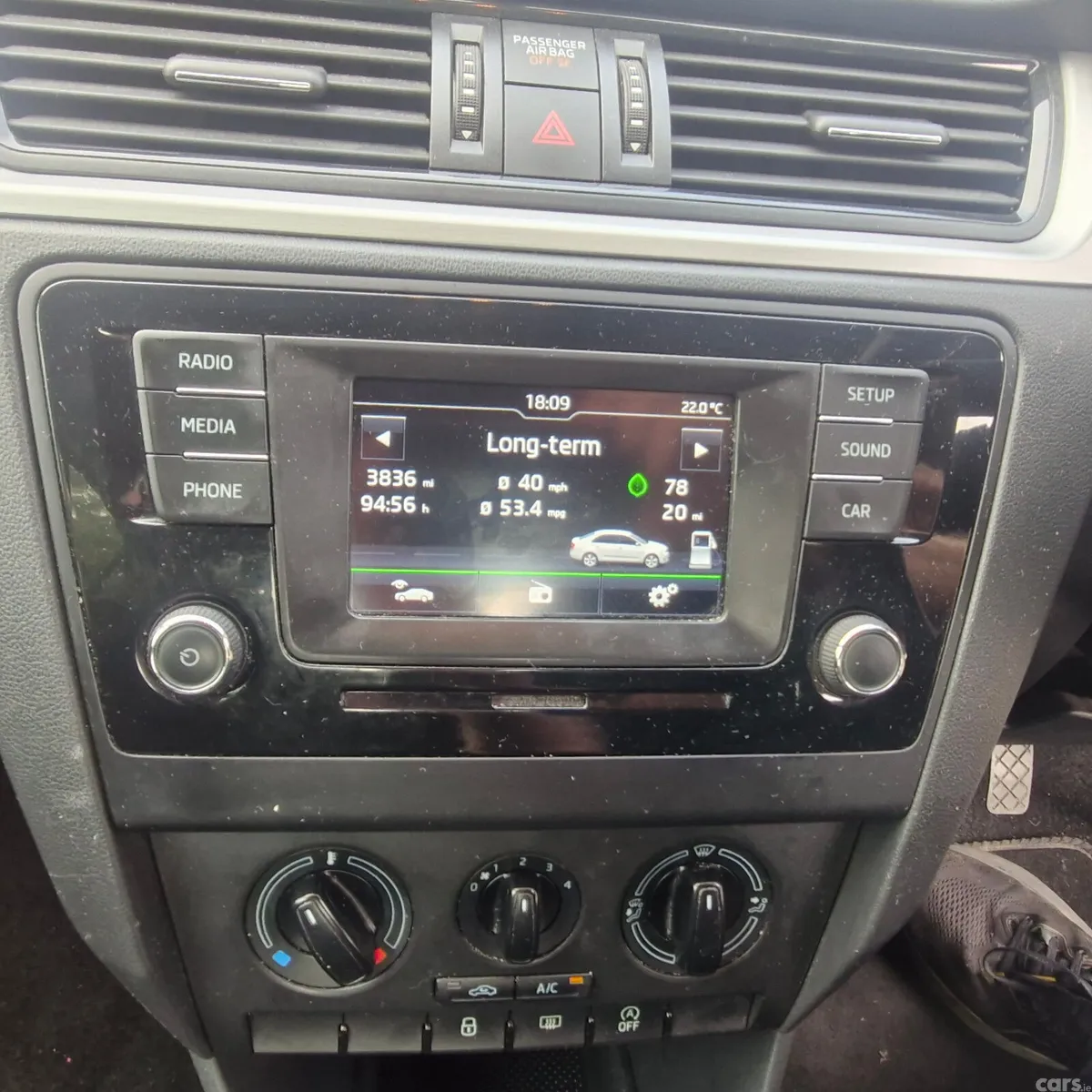 Skoda Rapid Saloon, Petrol, 2016, Blue
