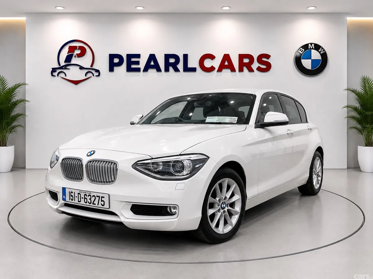 BMW 1-Series Hatchback, Petrol, 2015, White