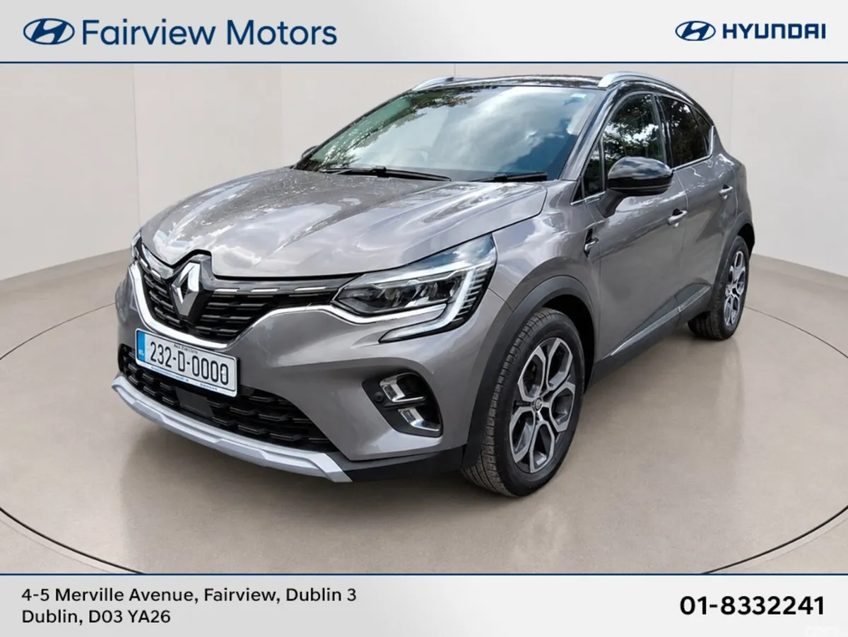 Renault Captur SUV, Petrol Plug-in Hybrid, 2023, Grey