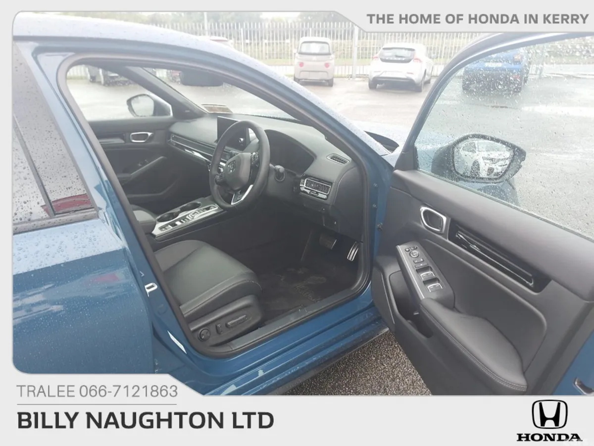Honda Civic Saloon, Petrol Hybrid, 2026, Blue