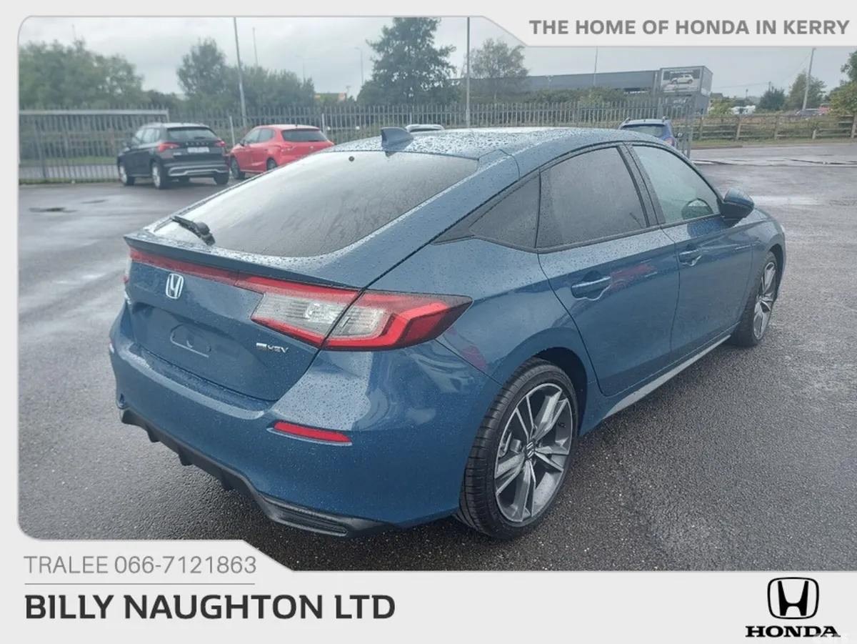 Honda Civic Saloon, Petrol Hybrid, 2026, Blue