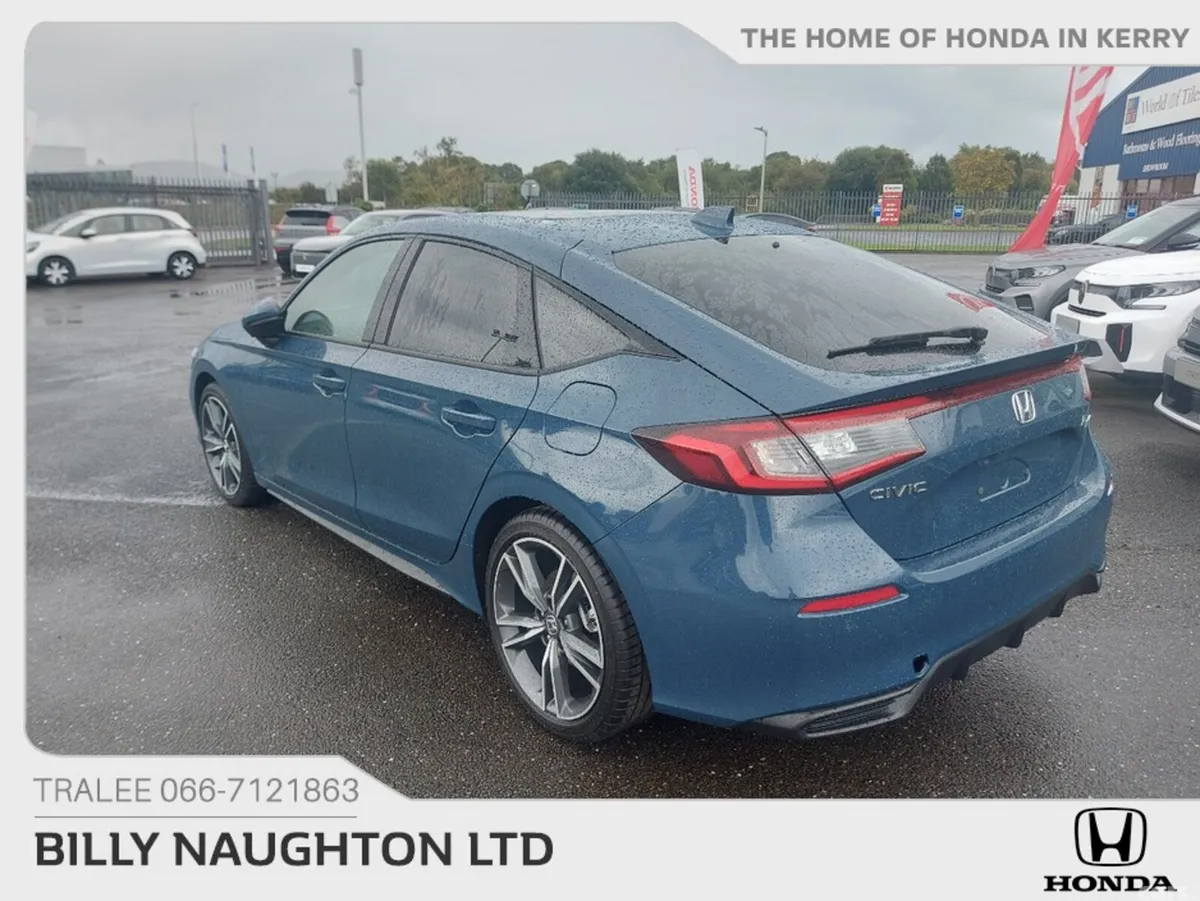 Honda Civic Saloon, Petrol Hybrid, 2026, Blue