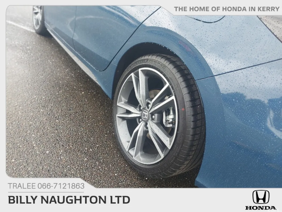 Honda Civic Saloon, Petrol Hybrid, 2026, Blue