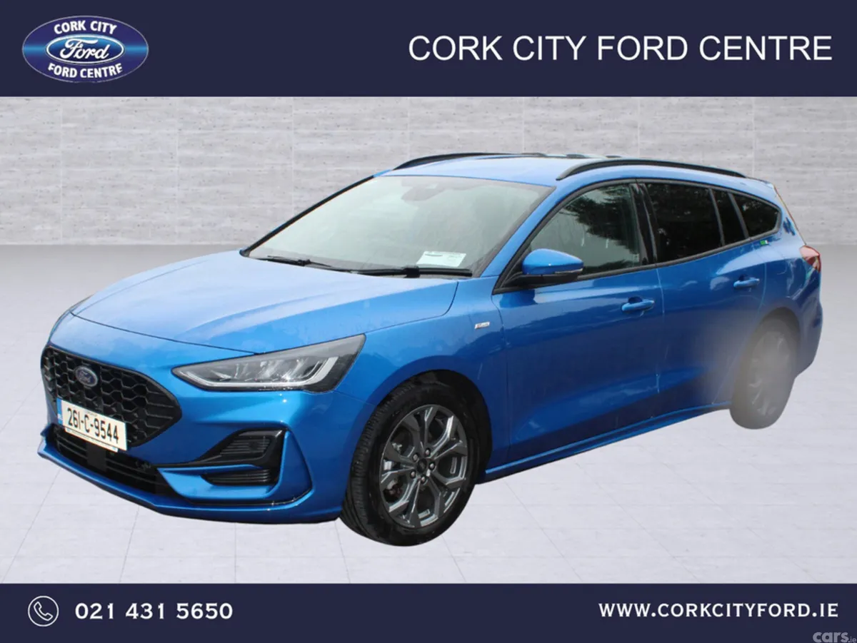 Ford Focus Estate, Petrol, 2026, Blue