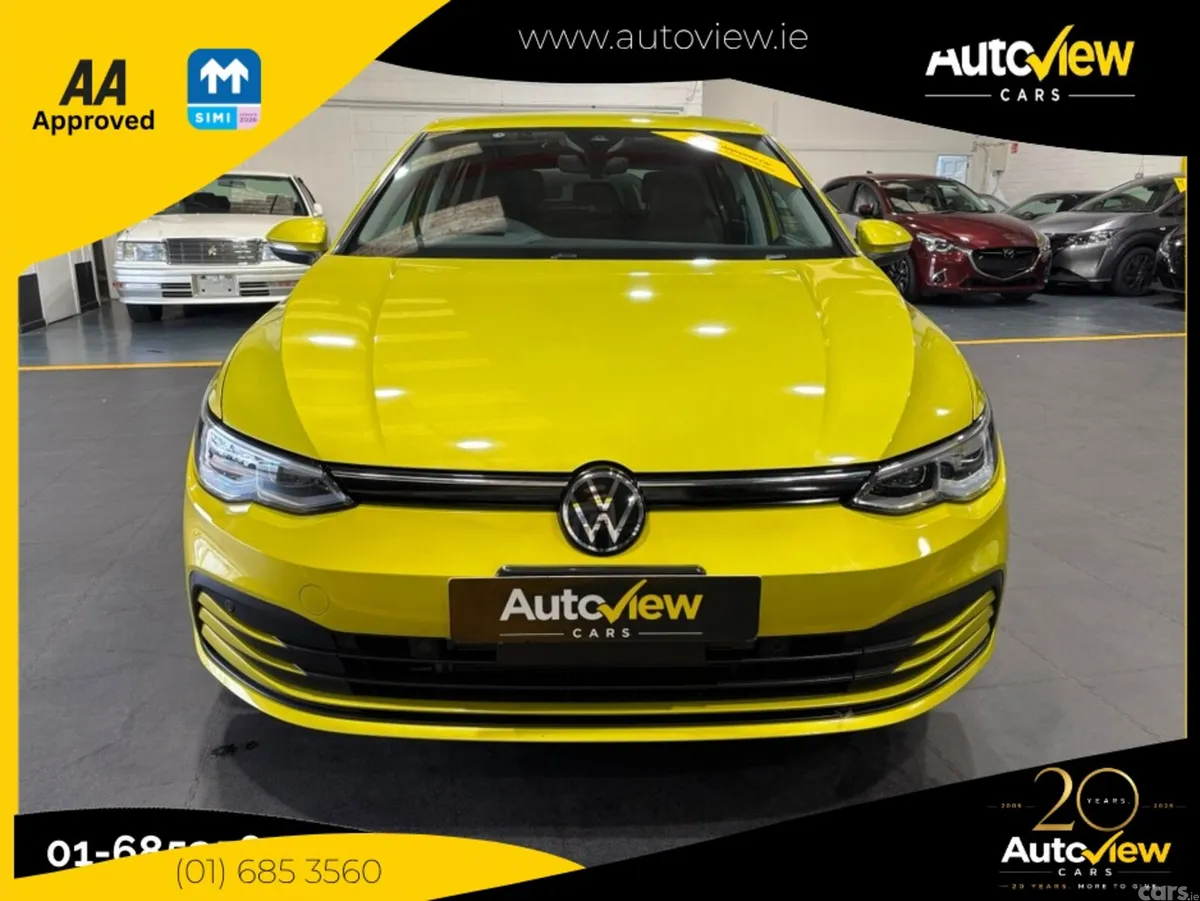 Volkswagen e-Golf Hatchback, Petrol Hybrid, 2021, Yellow