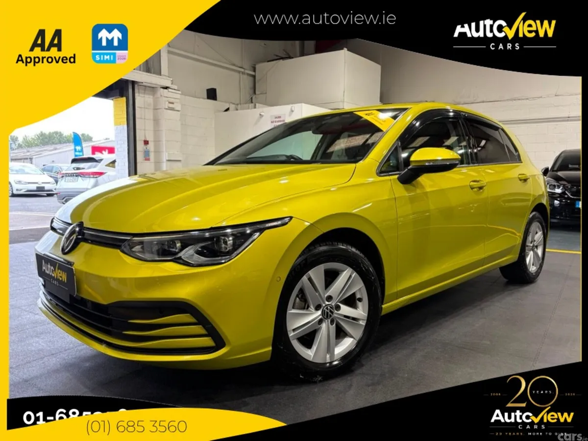Volkswagen e-Golf Hatchback, Petrol Hybrid, 2021, Yellow