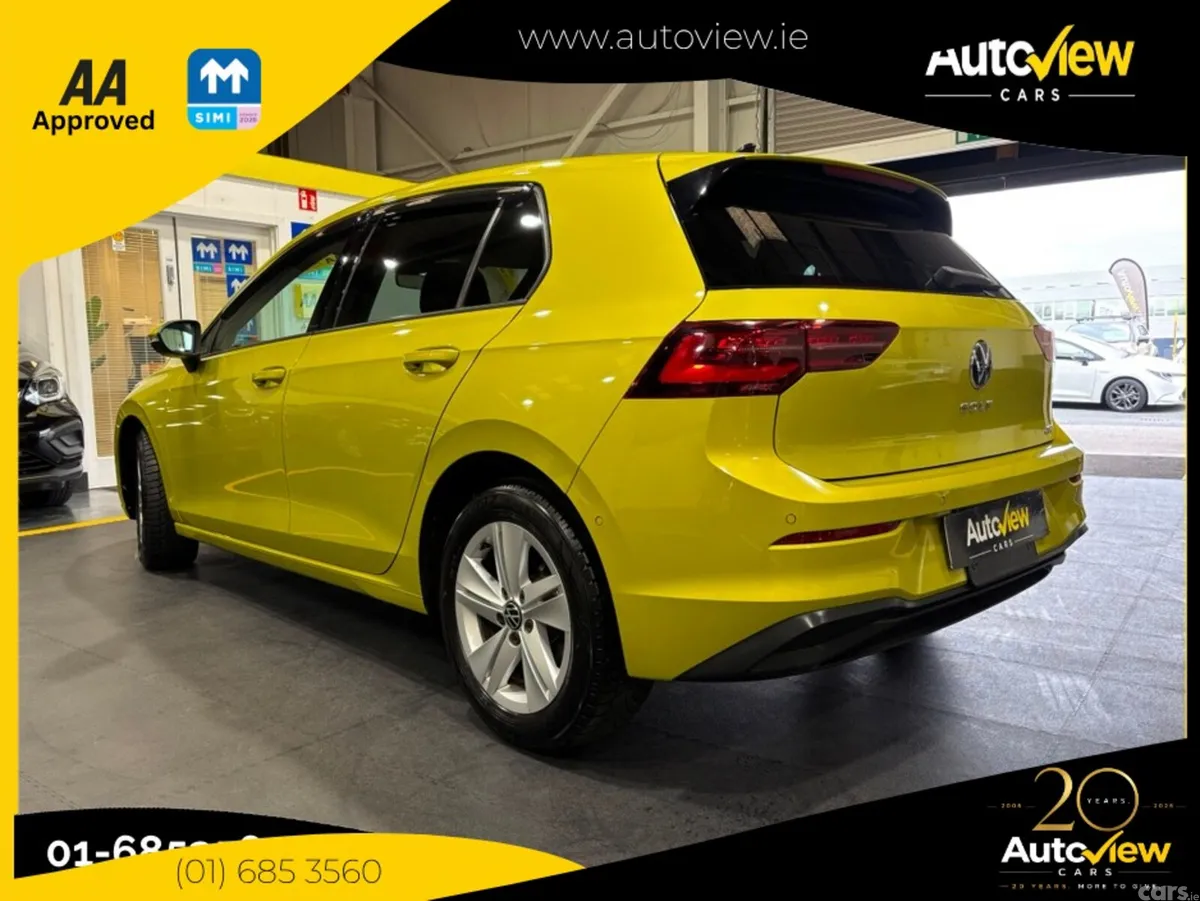 Volkswagen e-Golf Hatchback, Petrol Hybrid, 2021, Yellow