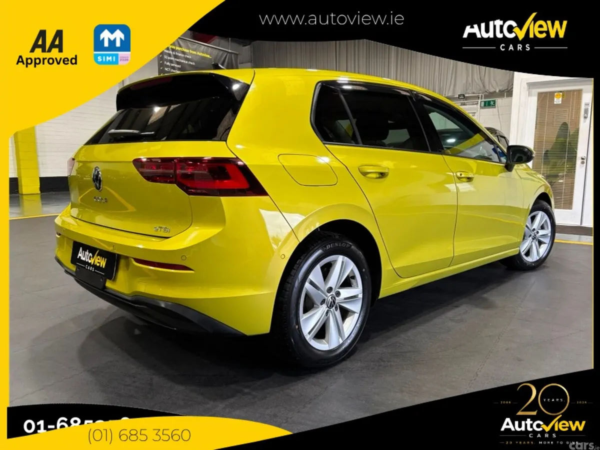 Volkswagen e-Golf Hatchback, Petrol Hybrid, 2021, Yellow