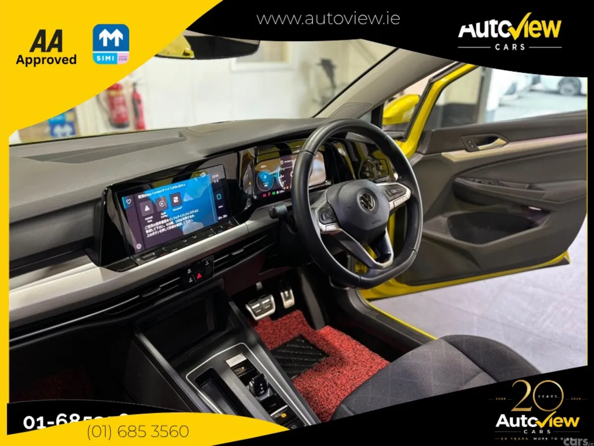Volkswagen e-Golf Hatchback, Petrol Hybrid, 2021, Yellow