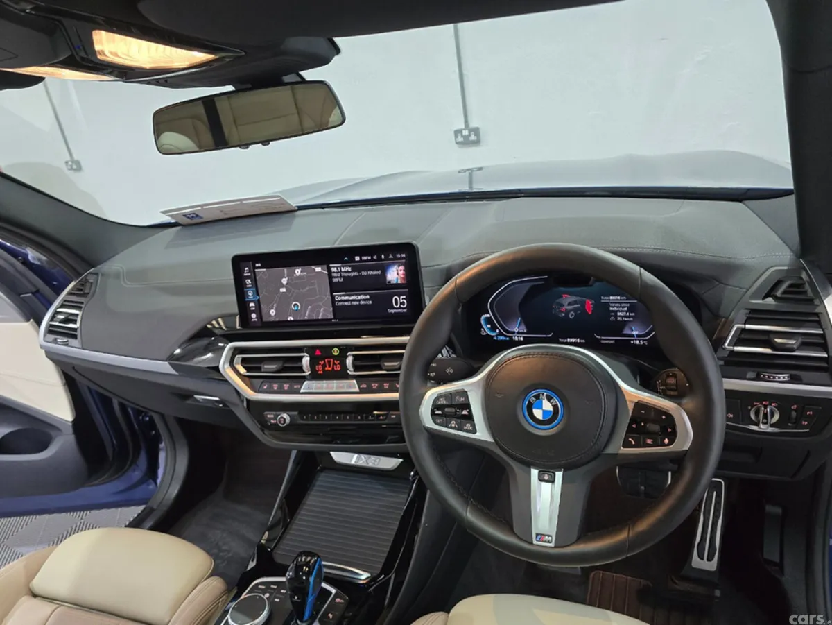 BMW iX3 SUV, Electric, 2022, Blue