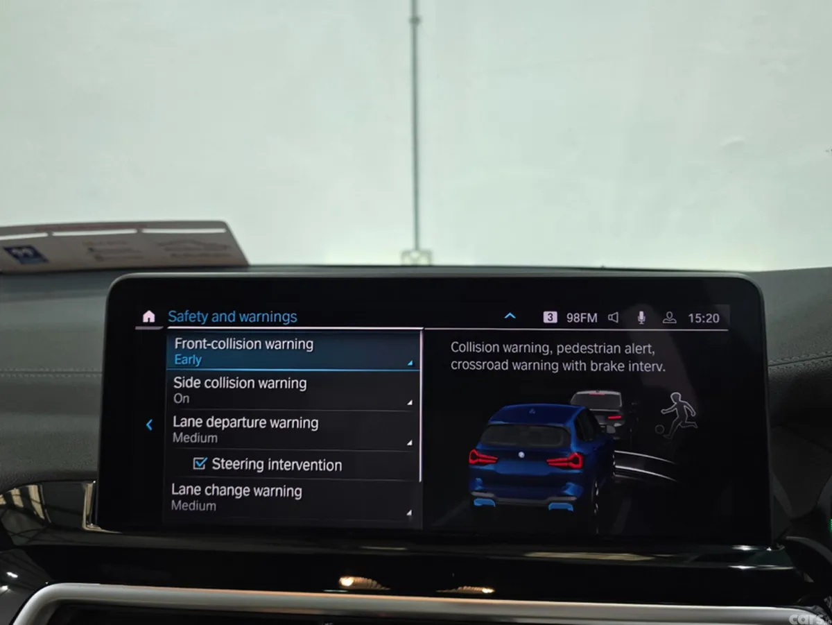 BMW iX3 SUV, Electric, 2022, Blue