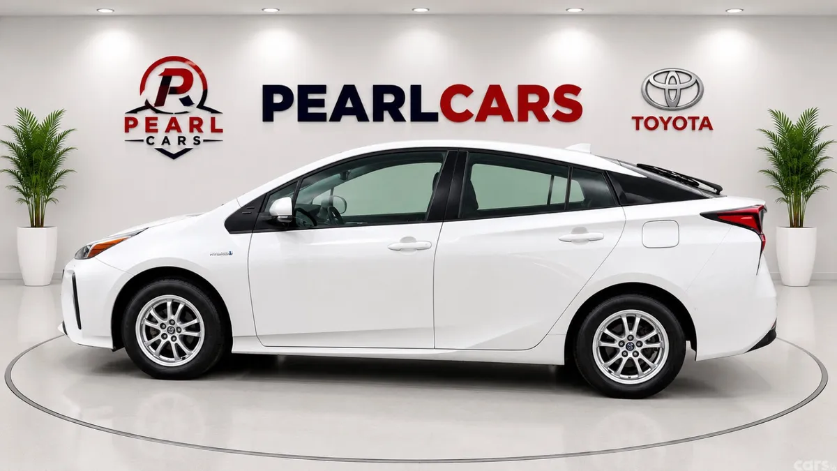 Toyota Prius Hatchback, Petrol Hybrid, 2019, White