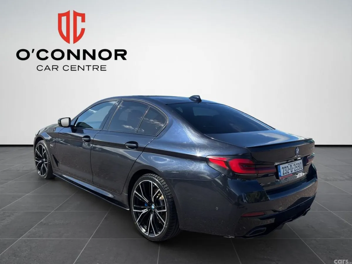 BMW 5-Series Saloon, Petrol Plug-in Hybrid, 2023, Black