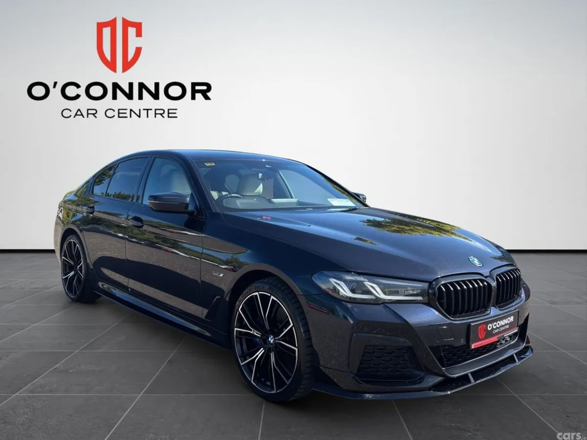 BMW 5-Series Saloon, Petrol Plug-in Hybrid, 2023, Black
