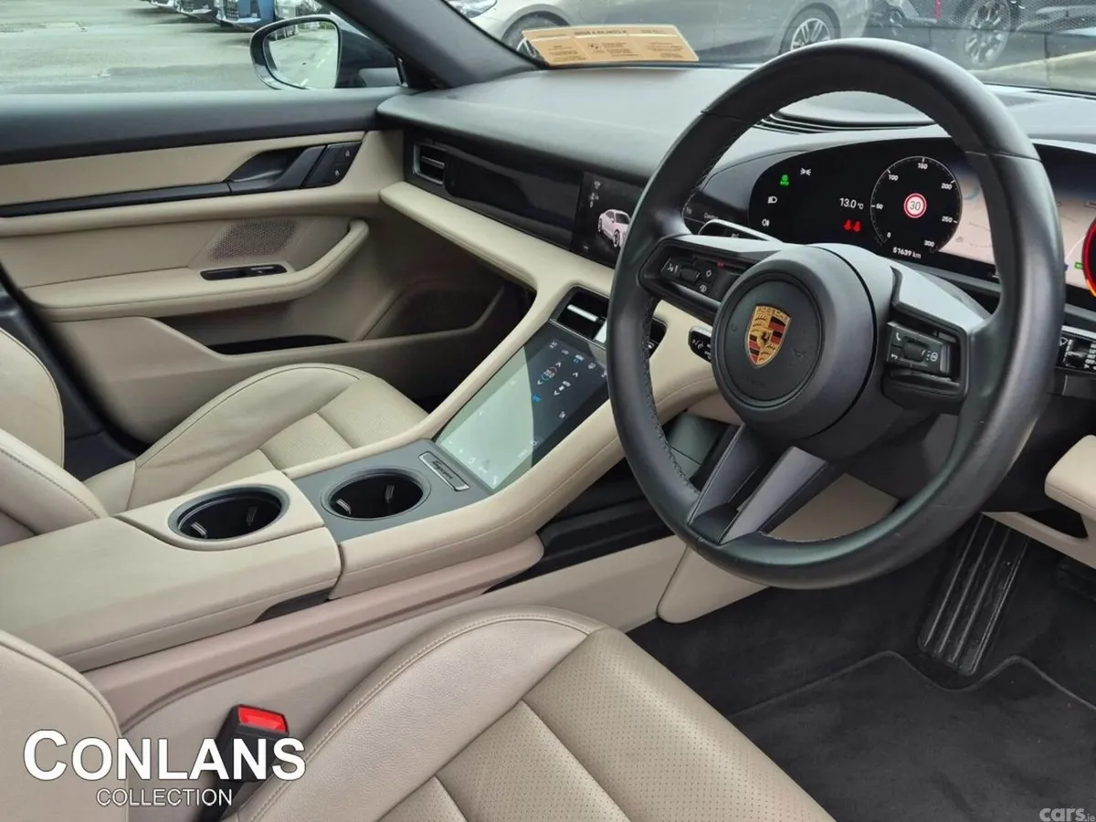 Porsche Taycan Saloon, Electric, 2022, Black