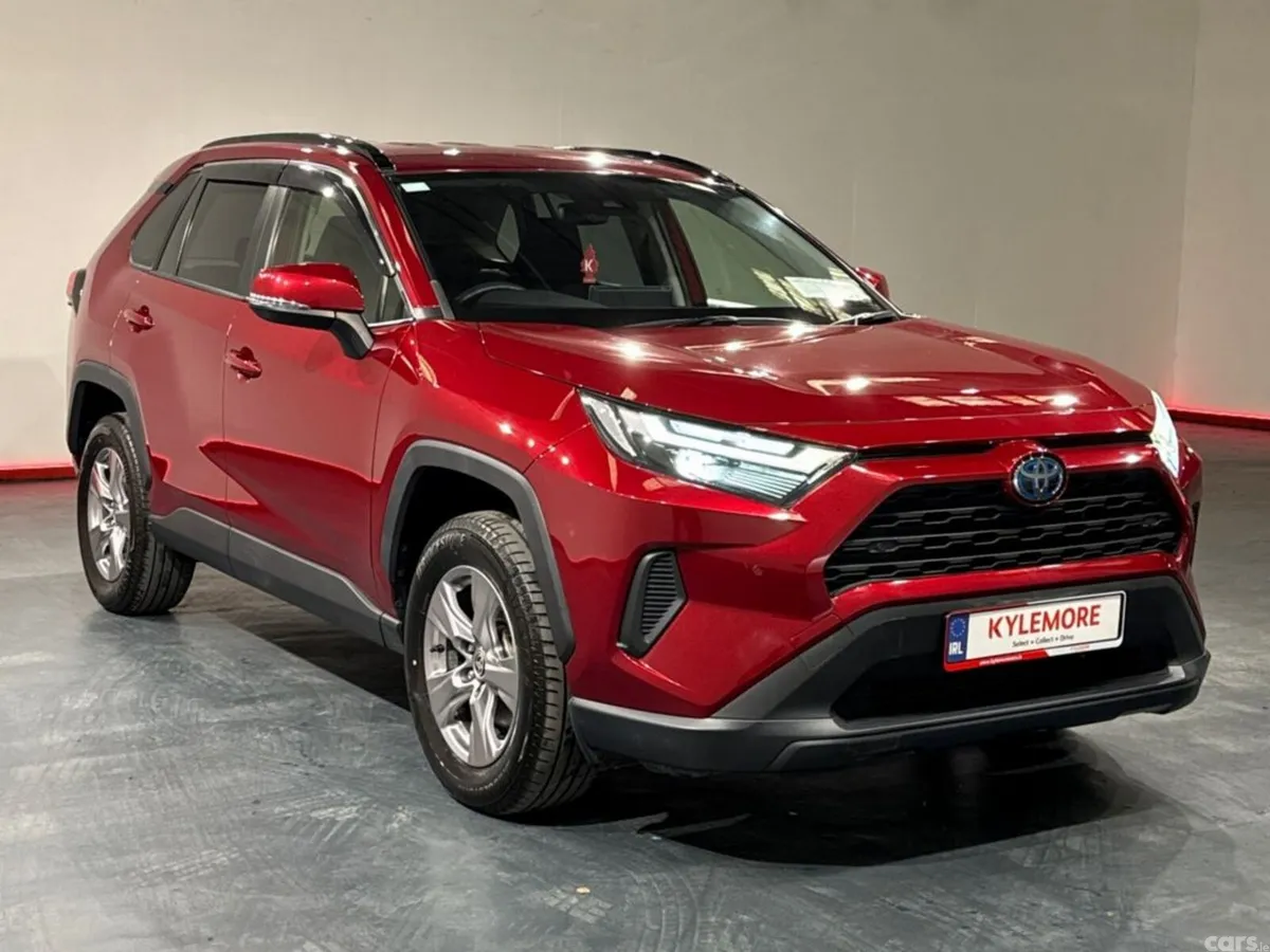 Toyota RAV4 SUV, Petrol Hybrid, 2023, Red