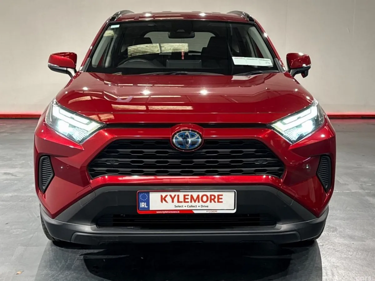 Toyota RAV4 SUV, Petrol Hybrid, 2023, Red