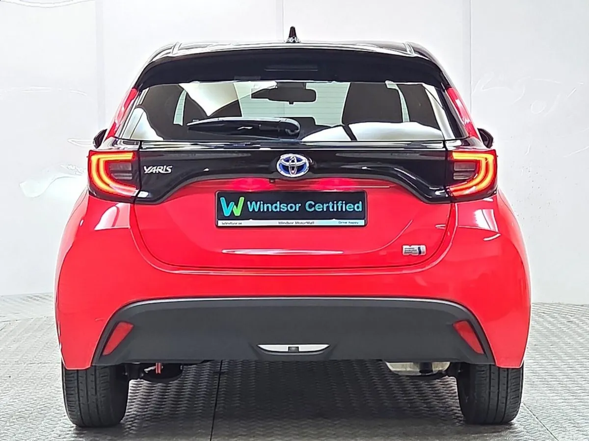 Toyota Yaris Hatchback, Petrol Hybrid, 2021, Red