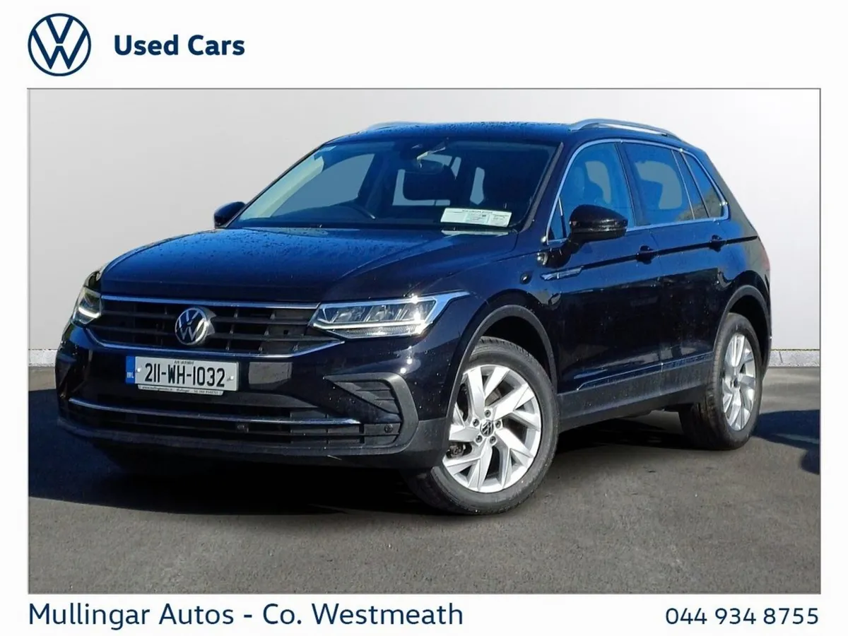Volkswagen Tiguan SUV, Diesel, 2021, Black