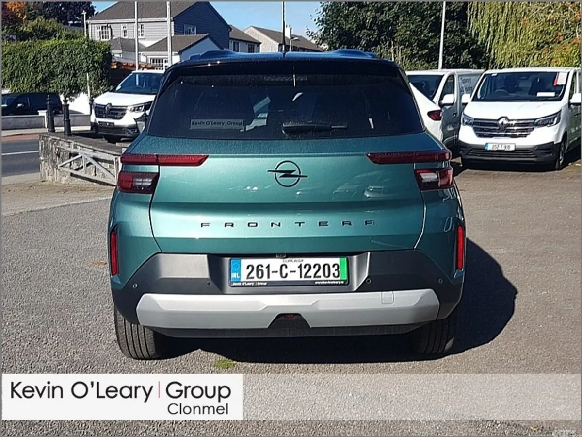 Opel Frontera SUV, Electric, 2026, Green