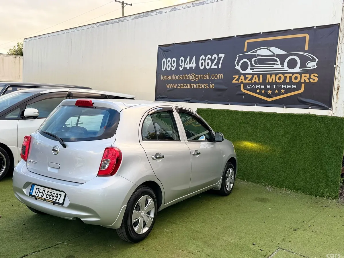 Nissan March Hatchback, Petrol, 2017, Silver