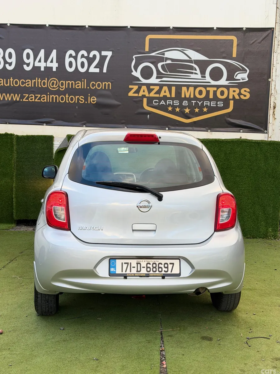 Nissan March Hatchback, Petrol, 2017, Silver