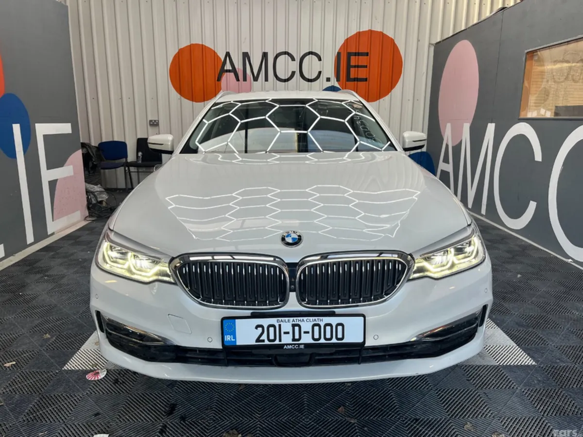 BMW 5-Series Estate, Diesel, 2020, White