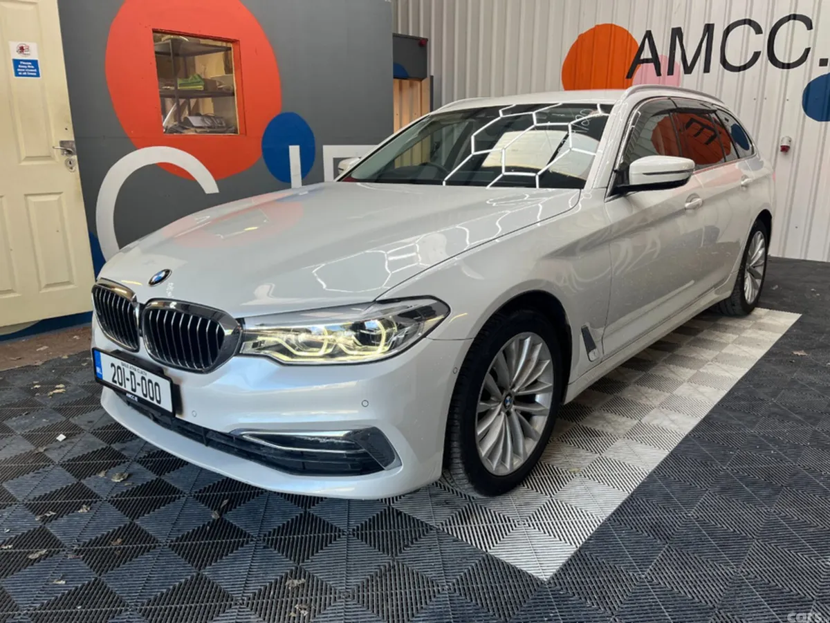 BMW 5-Series Estate, Diesel, 2020, White