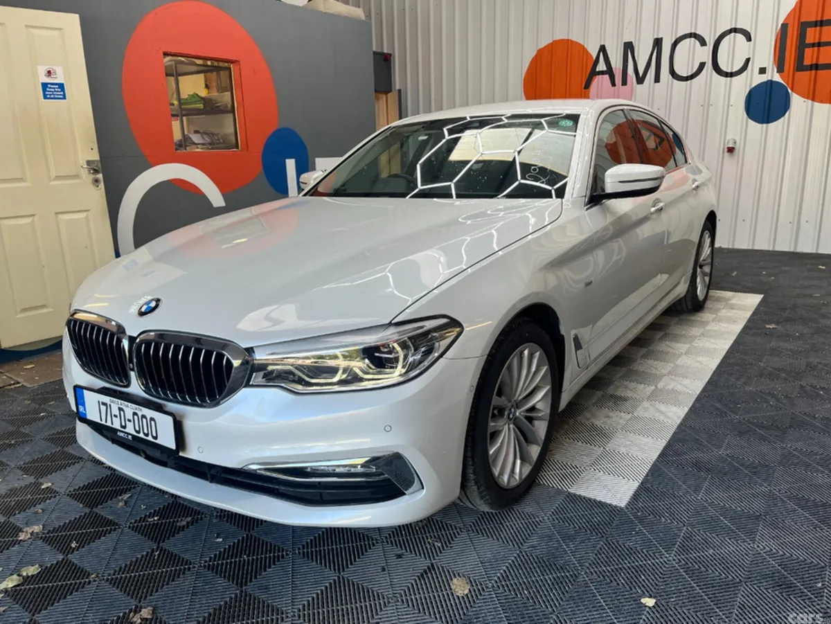 BMW 5-Series Saloon, Diesel, 2017, White