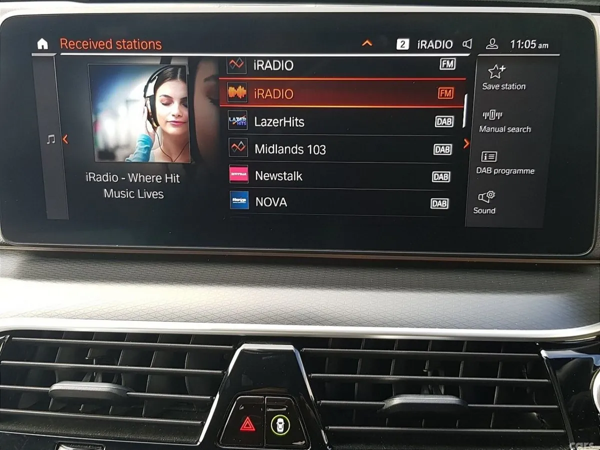 BMW 5-Series Saloon, Diesel, 2023, Black