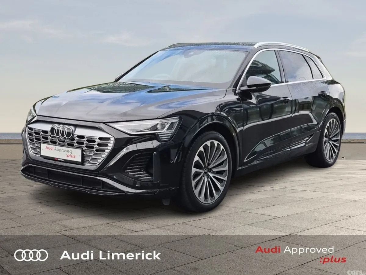 Audi Q8 e-tron SUV, Electric, 2024, Black