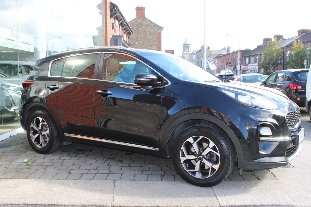 Kia Sportage SUV, Diesel Hybrid, 2020, Black