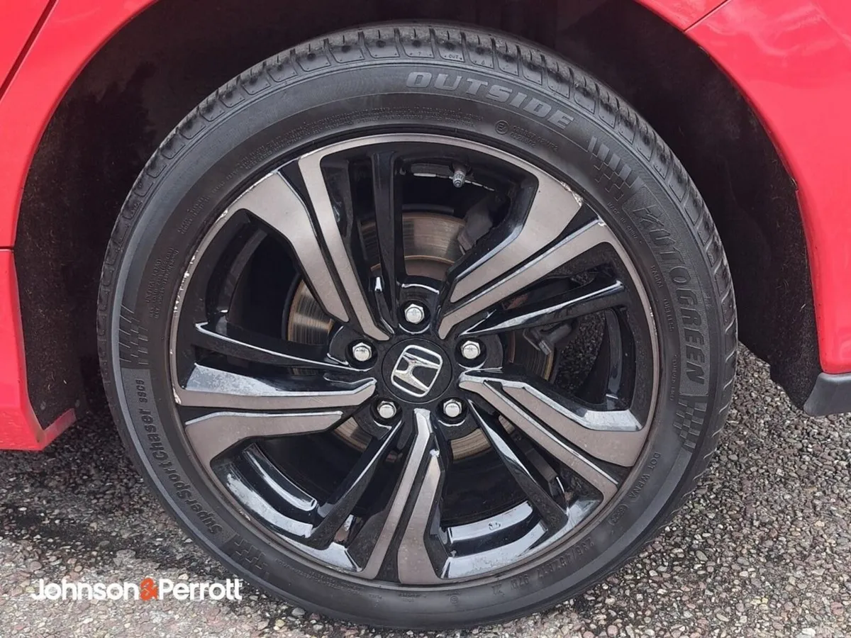 Honda Civic Hatchback, Petrol, 2021, Red