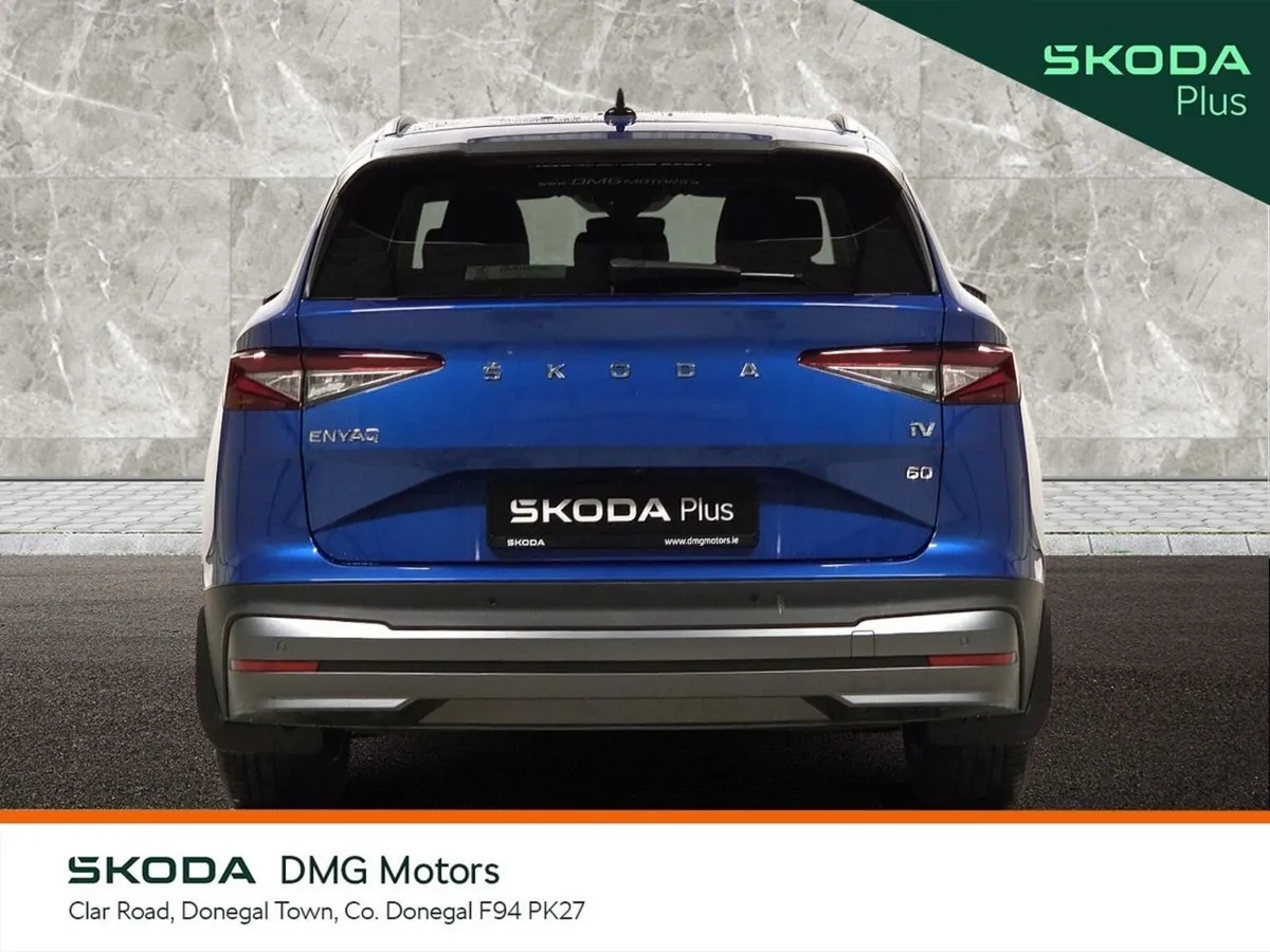 Skoda Enyaq Estate, Electric, 2024, Blue