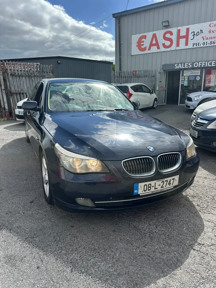 BMW 5-Series Saloon, Diesel, 2008, Blue