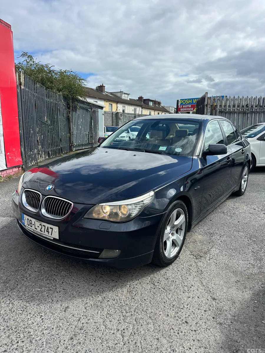 BMW 5-Series Saloon, Diesel, 2008, Blue
