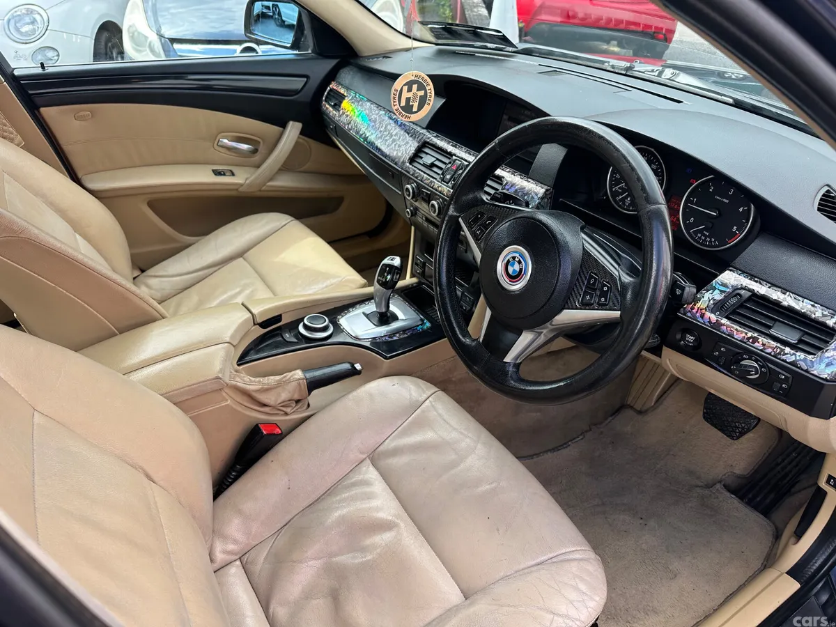 BMW 5-Series Saloon, Diesel, 2008, Blue