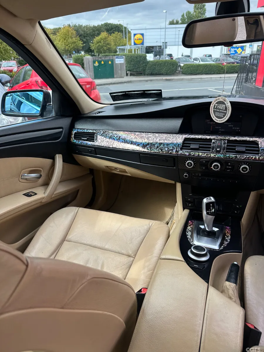 BMW 5-Series Saloon, Diesel, 2008, Blue