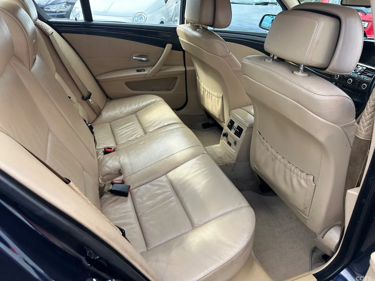 BMW 5-Series Saloon, Diesel, 2008, Blue