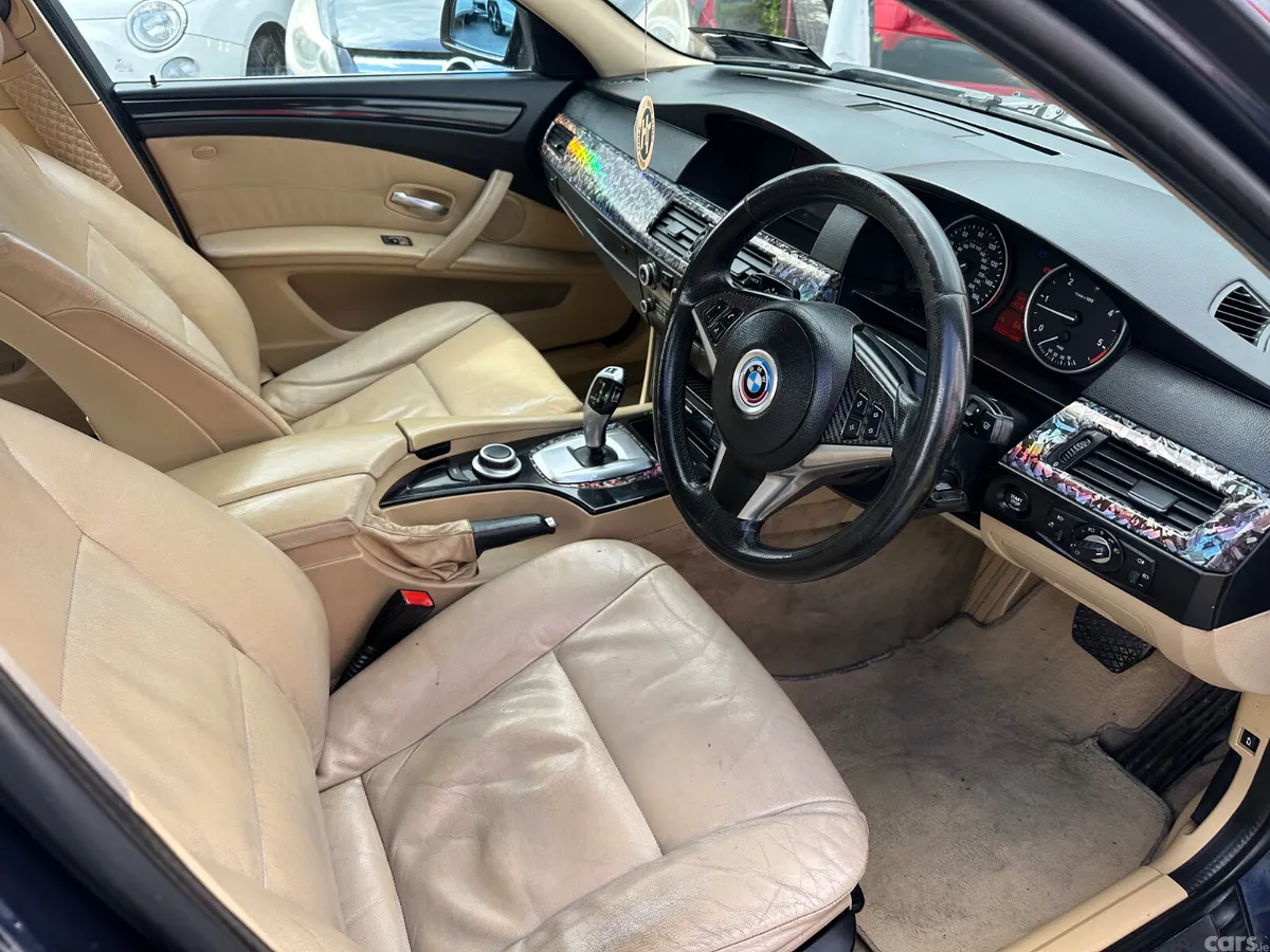 BMW 5-Series Saloon, Diesel, 2008, Blue
