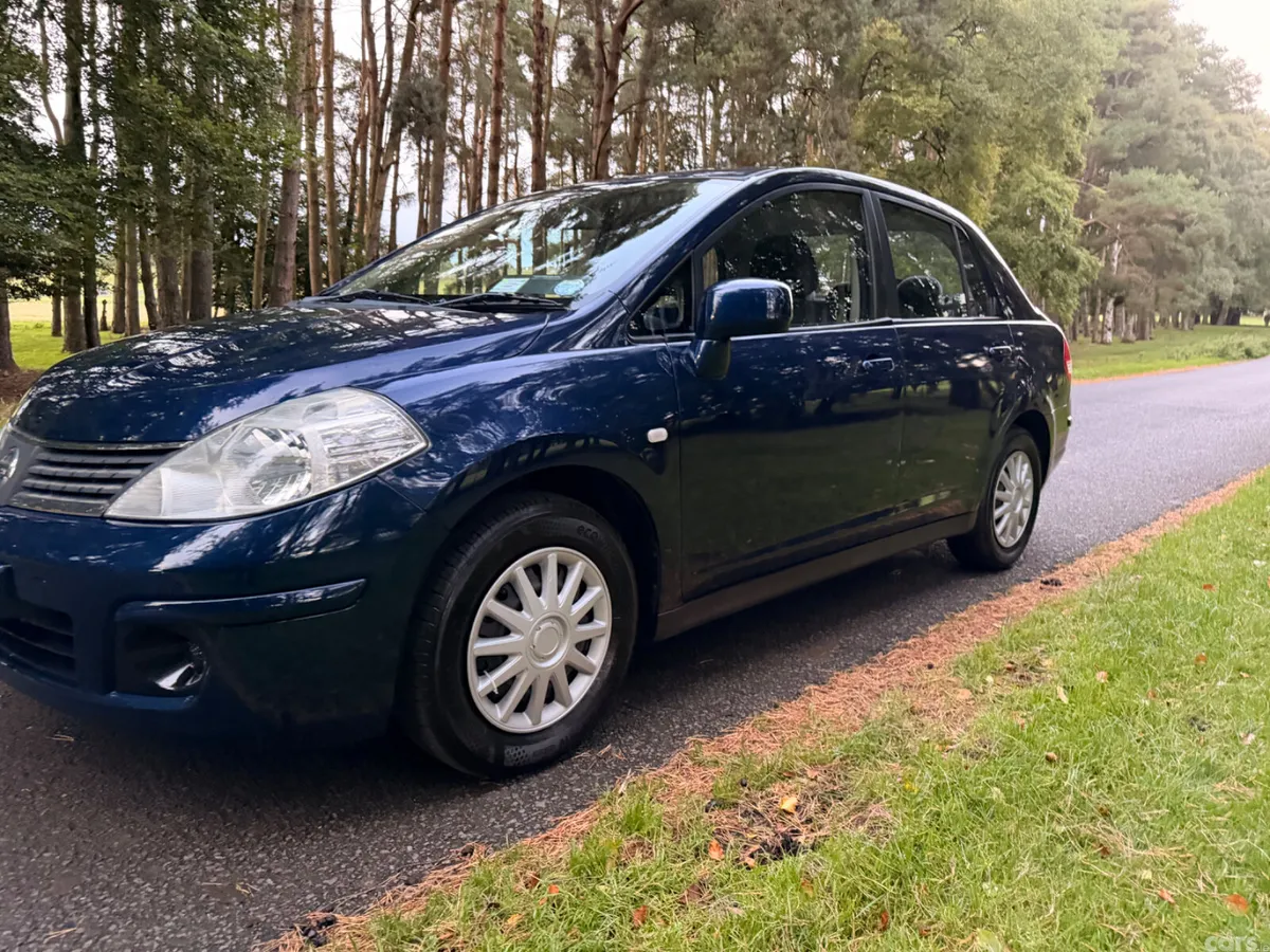Nissan Tiida Saloon, Diesel, 2008, Blue