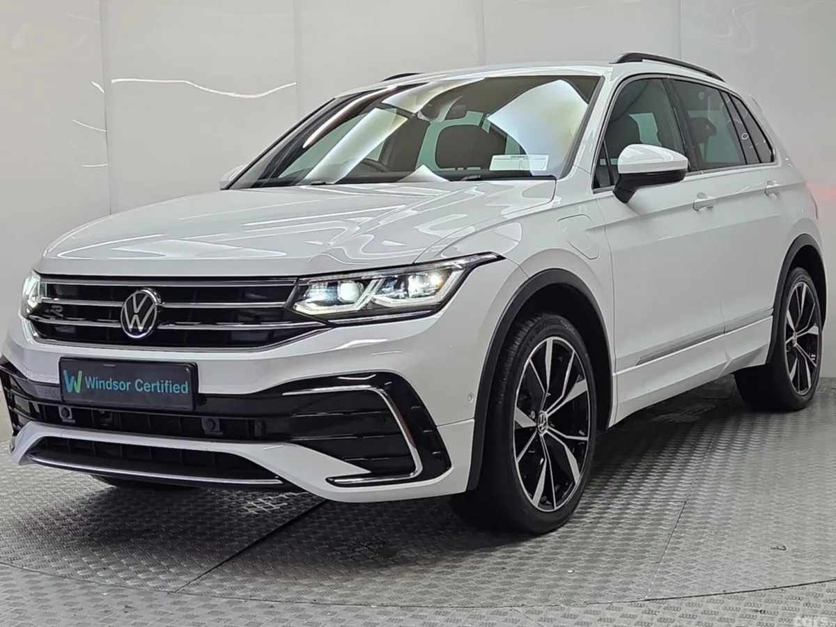 Volkswagen Tiguan SUV, Petrol Hybrid, 2024, White