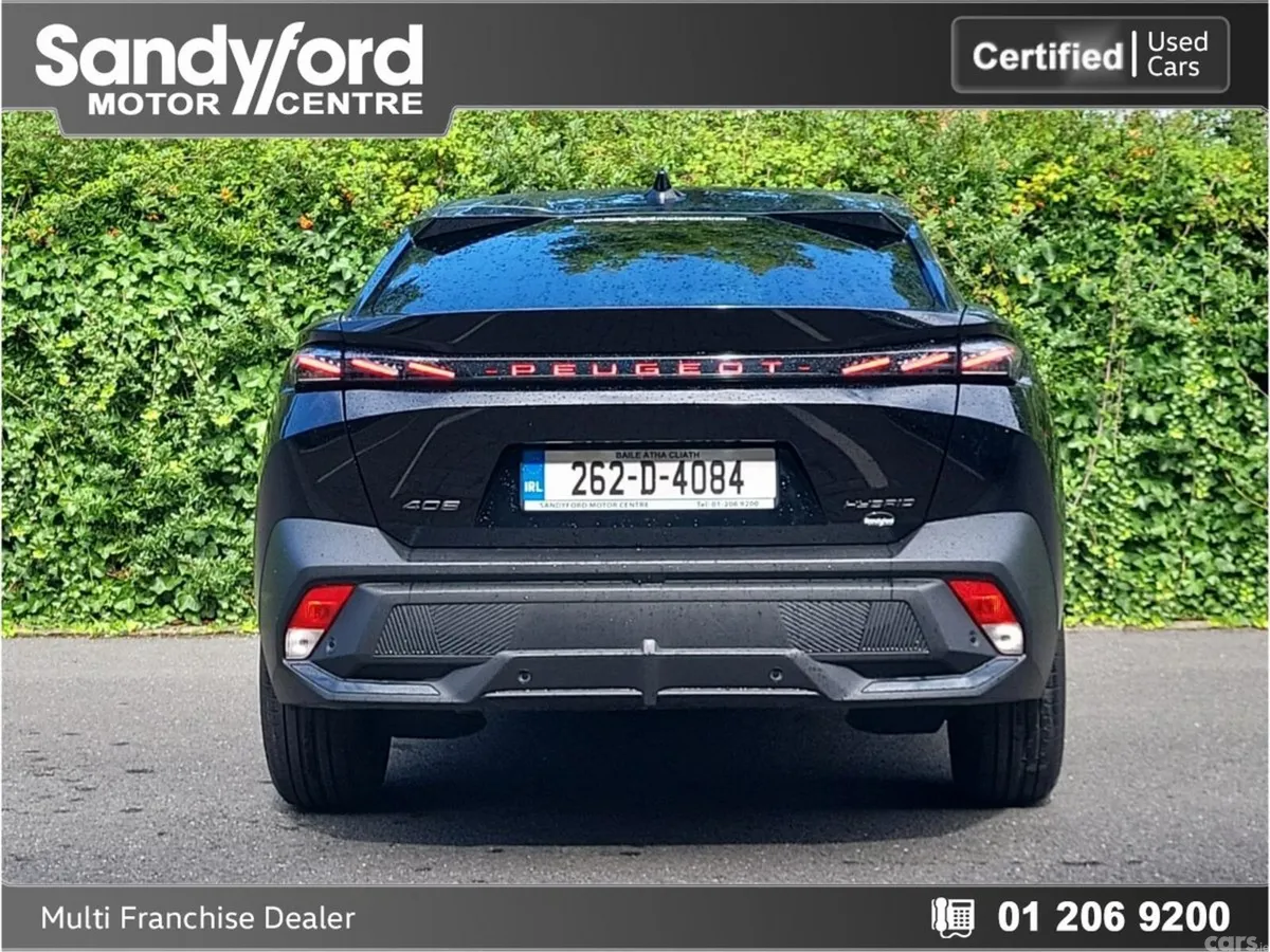 Peugeot 408 Hatchback, Petrol Hybrid, 2026, Black
