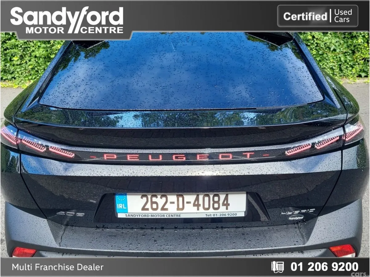 Peugeot 408 Hatchback, Petrol Hybrid, 2026, Black