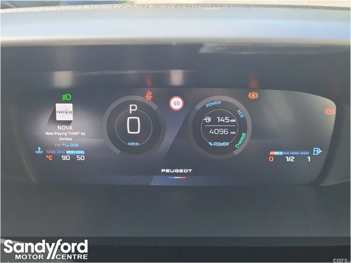 Peugeot 408 Hatchback, Petrol Hybrid, 2026, Black