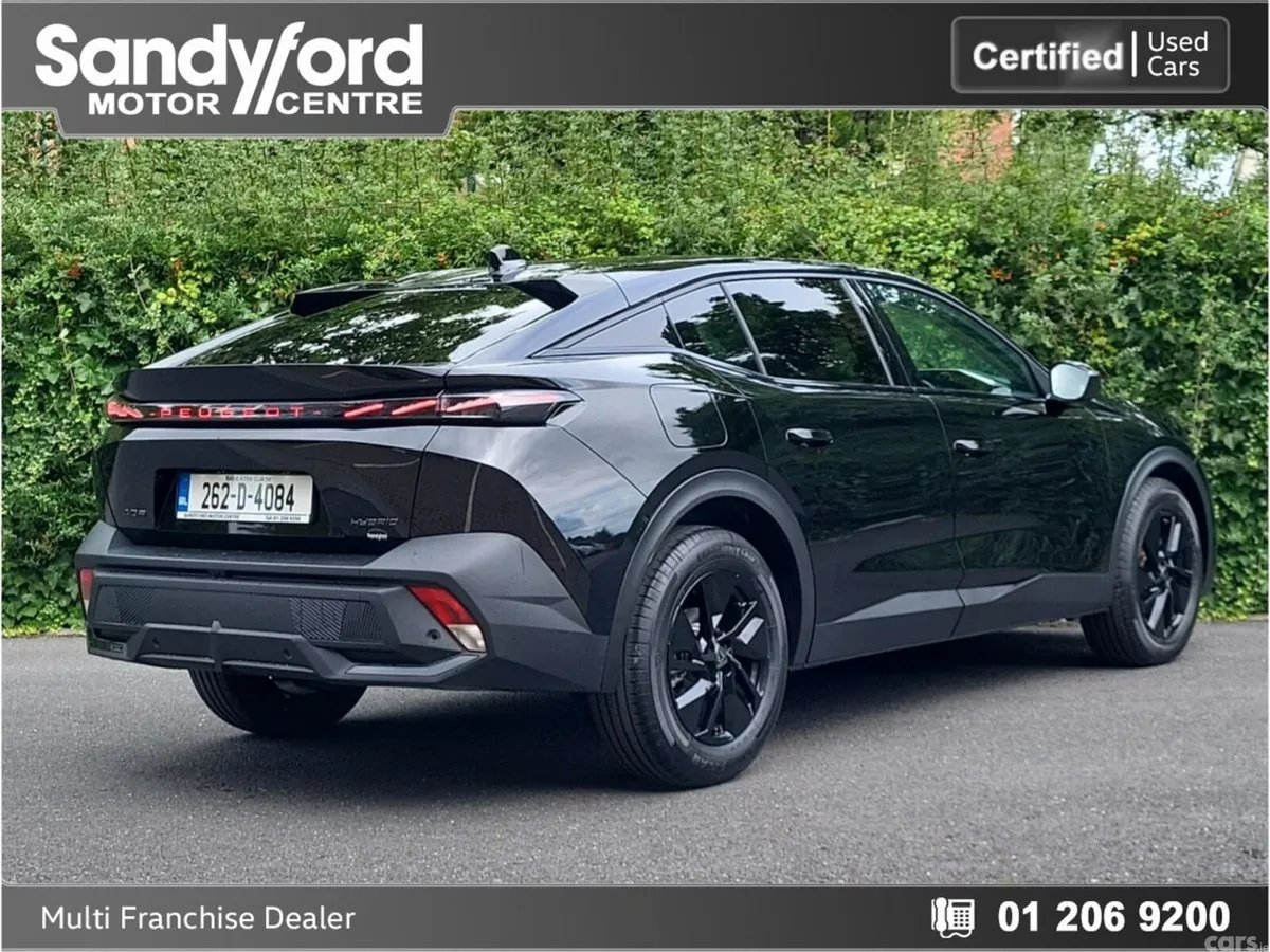 Peugeot 408 Hatchback, Petrol Hybrid, 2026, Black