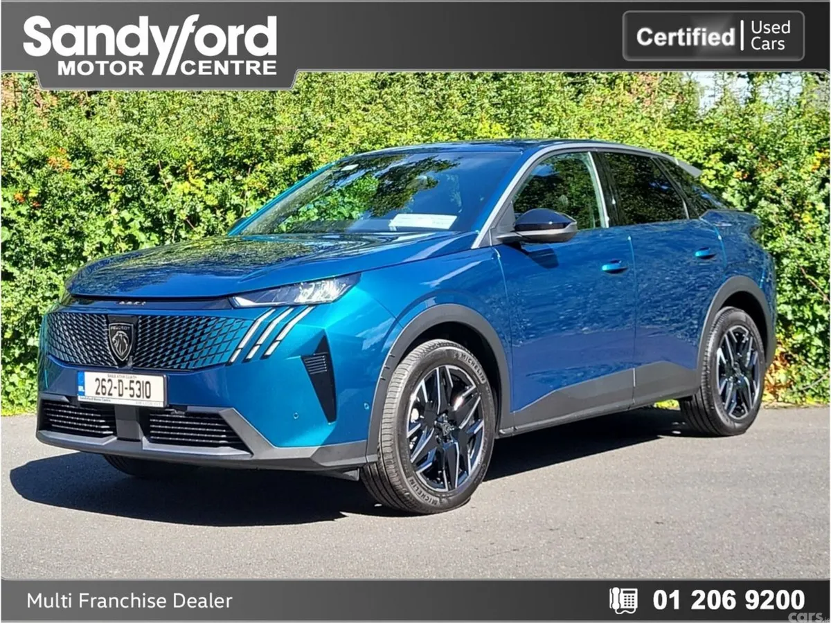 Peugeot 3008 SUV, Petrol Hybrid, 2026, Blue
