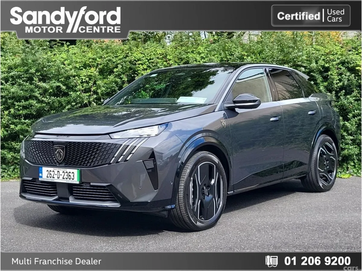 Peugeot 3008 SUV, Electric, 2026, Grey