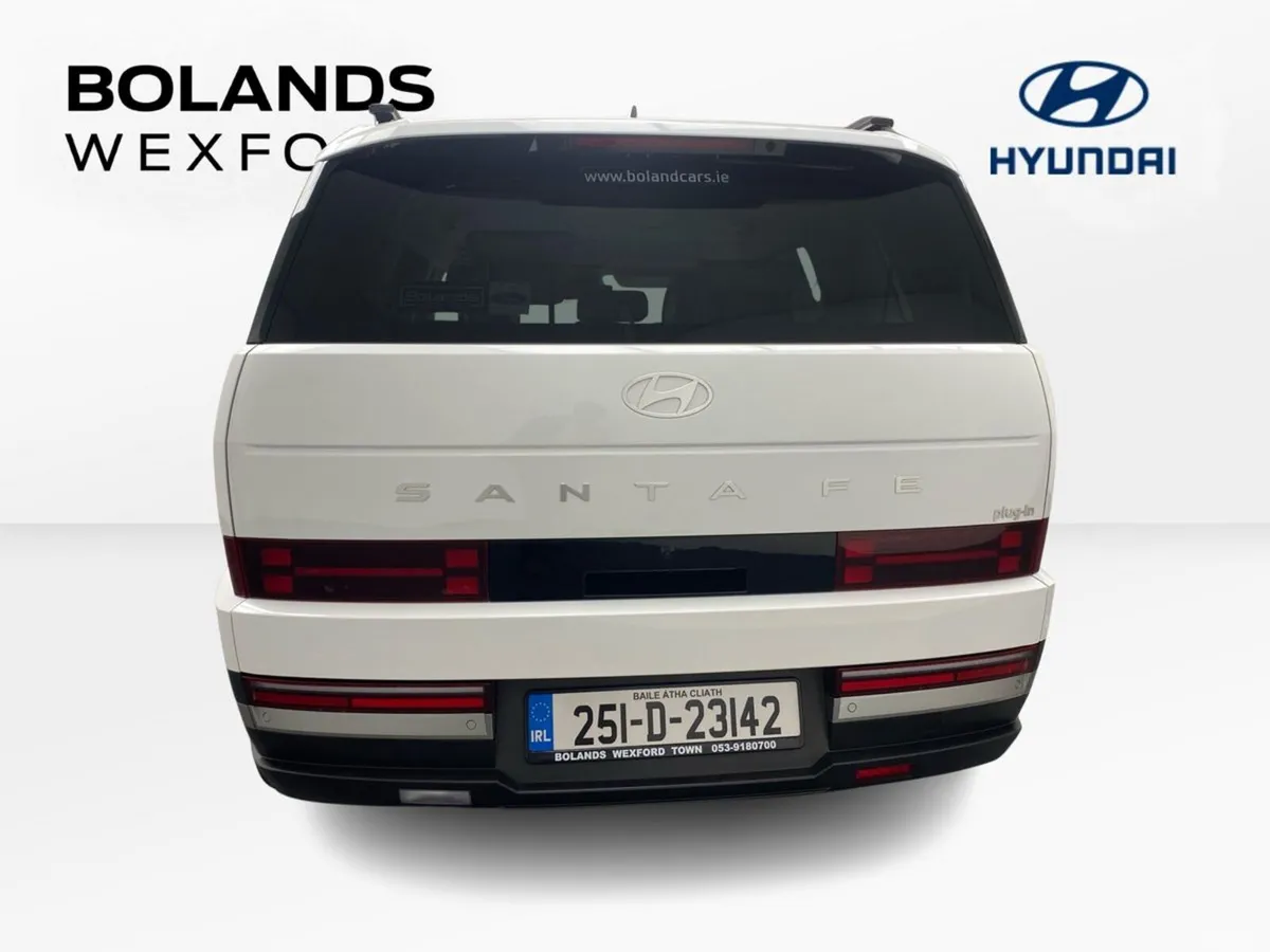 Hyundai Santa Fe SUV, Petrol Plug-in Hybrid, 2025, White