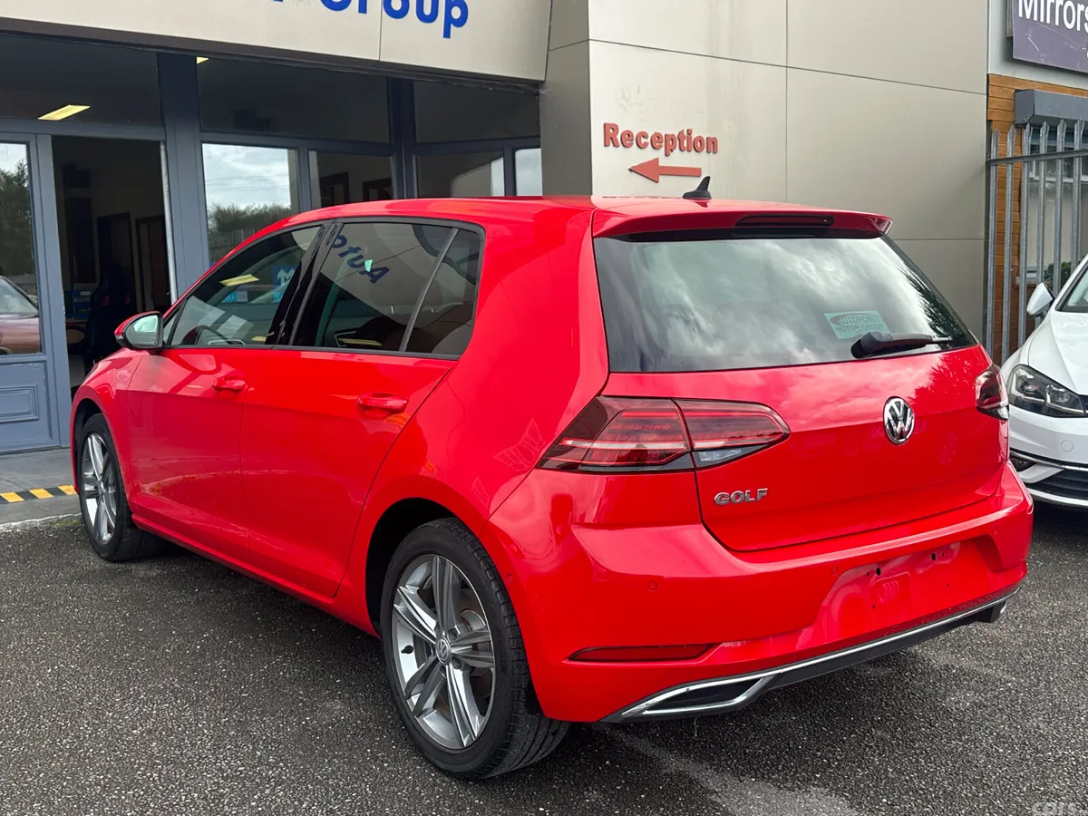 Volkswagen Golf Hatchback, Petrol, 2019, Red